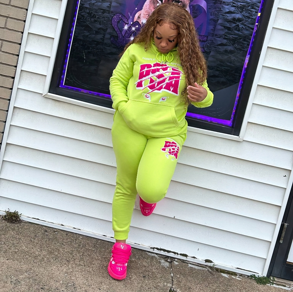 PSA Lion Scratch Unisex Jogger Set